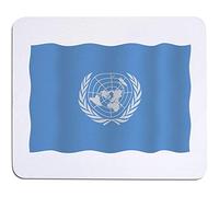Azeeda 'United Nations Flag' Mouse Mat/Desk Pad (MO00022986)