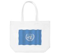 Azeeda 'United Nations Flag' Tote Shopping Bag For Life (BG00068758)