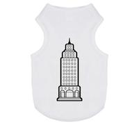 Azeeda 'Urban Skyscraper' Pet Dog/Cat T-Shirt, L (PT00176879)