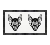 Azeeda 'Vampire Bat Portrait' Pet Feeding Mat (PM00038285)
