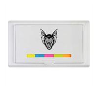Azeeda 'Vampire Bat Portrait' Sticky Note Ruler Pad (ST00047237)
