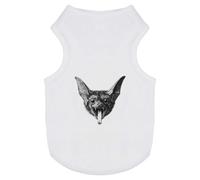 Azeeda 'Vampire Bat Tongue Sticking Out' Pet Dog/Cat T-Shirt, L (PT00162587)