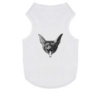 Azeeda 'Vampire Bat Tongue Sticking Out' Pet Dog/Cat T-Shirt, S (PT00162585)