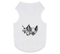 Azeeda 'Vampire Bats ' Pet Dog/Cat T-Shirt, L (PT00187347)