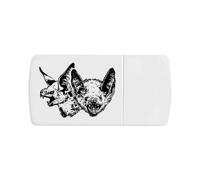 Azeeda 'Vampire Bats ' Pill Box with Tablet Splitter (PI00043239)