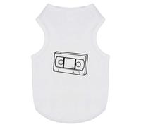 Azeeda 'VHS Video Tape' Pet Dog/Cat T-Shirt, XS (PT00177936)