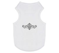 Azeeda 'Victorian Design Line Art' Pet Dog/Cat T-Shirt, XS (PT00148952)