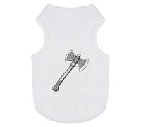 Azeeda 'Viking Axe with Nordic Patterns' Pet Dog/Cat T-Shirt, L (PT00181323)