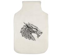 Azeeda 'Viking Dragon' Hot Water Bottle Cover (HW00049721)
