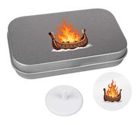Azeeda 'Viking Funeral Pyre Ship' Golf Markers Gift Set (GO00092337)