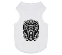 Azeeda 'Viking Portrait' Pet Dog/Cat T-Shirt, L (PT00162995)