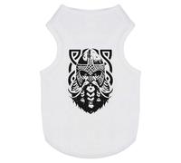 Azeeda 'Viking Portrait' Pet Dog/Cat T-Shirt, S (PT00154001)