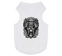 Azeeda 'Viking Portrait' Pet Dog/Cat T-Shirt, S (PT00162993)