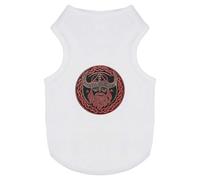 Azeeda 'Viking Portrait' Pet Dog/Cat T-Shirt, XS (PT00165812)