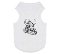Azeeda 'Viking Portrait Side View' Pet Dog/Cat T-Shirt, M (PT00155498)