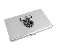 Azeeda 'Viking Skull' Business Card Holder/Credit Card Wallet (CH00046905)
