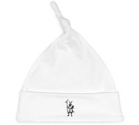 Azeeda 'Viking Warrior with Battle Axe' Baby Beanie Hat (BH00025748) White