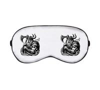 Azeeda 'Viking Warrior with Battle Axe' Sleep/Travel Eye Mask (EY00032042)