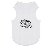 Azeeda 'Vintage Clown Children' Pet Dog/Cat T-Shirt, M (PT00179238)