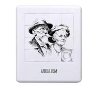 Azeeda 'Vintage Elderly Couple' Sliding Puzzle (PZ00041033)