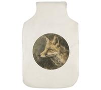 Azeeda 'Vintage Fox Portrait' Hot Water Bottle Cover (HW00052376)
