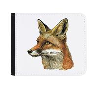Azeeda 'Vintage Fox Portrait' Wallet (WL00031970)