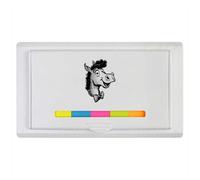 Azeeda 'Vintage Funny Cartoon Horse' Sticky Note Ruler Pad (ST00046182)