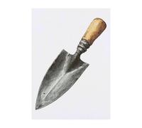 Azeeda 'Vintage Garden Trowel' Temporary Tattoo - A6 (TO00099937)