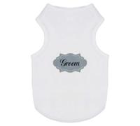 Azeeda 'Vintage Groom' Pet Dog/Cat T-Shirt, M (PT00167598)