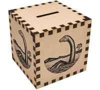 Azeeda 'Vintage Loch Ness Monster' Money Box/Piggy Bank (MB00118515)