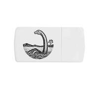 Azeeda 'Vintage Loch Ness Monster' Pill Box with Tablet Splitter (PI00039217)