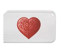 Azeeda 'Vintage Love Heart' Plastic Ice Scraper (IC00052015)
