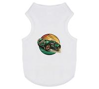 Azeeda 'Vintage Racing Car' Pet Dog/Cat T-Shirt, M (PT00181854)