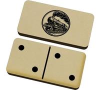 Azeeda 'Vintage Steam Train' Domino Set & Box (DM00053860)