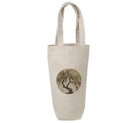 Azeeda 'Vintage Willow Tree' Cotton Wine Bottle Gift/Travel Bag (BL00049925)