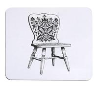Azeeda 'Vintage Wooden Chair' Mouse Mat/Desk Pad (MO00048648)