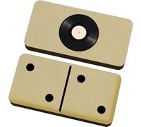 Azeeda 'Vinyl Record' Domino Set & Box (DM00054843)