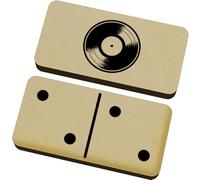 Azeeda 'Vinyl Record' Domino Set & Box (DM00054844)
