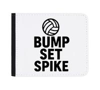 Azeeda 'Volleyball Bump, Set, Spike Design' Wallet (WL00031167)