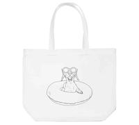 Azeeda 'Wagging Tails & Sunshine Vibes' Tote Shopping Bag For Life (BG00084188)