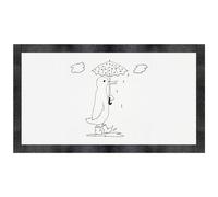 Azeeda 'Walking In The Rain' Pet Feeding Mat (PM00028038)