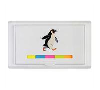 Azeeda 'Walking Penguin' Sticky Note Ruler Pad (ST00044395)