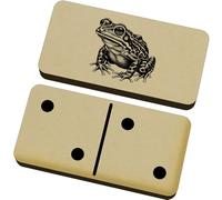 Azeeda 'Watching Frog' Domino Set & Box (DM00053975)