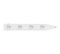 Azeeda 'Waving Guinea Pig' Flat Magnetic Pen (MP00042118) | Fridge / Whiteboard Writing Tool for Notes, Lists and Reminders