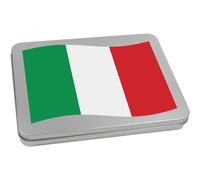Azeeda 'Waving Italian Flag' Storage Tin - 220mm (TT00228519)