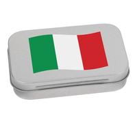 Azeeda 'Waving Italian Flag' Storage Tin - 95mm (TT00228516)