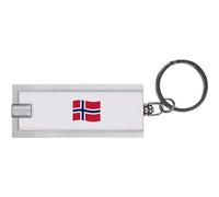 Azeeda 'Waving Norwegian Flag' Keyring LED Torch (KT00034556)