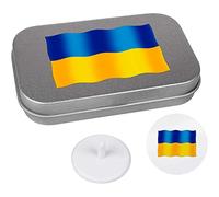 Azeeda 'Waving Ukraine Flag' Golf Markers Gift Set (GO00049055)