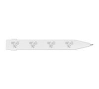 Azeeda 'Weight Lifter' Flat Magnetic Pen (MP00013814)