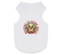 Azeeda 'Welcome To Clown World' Pet Dog/Cat T-Shirt, M (PT00153310)